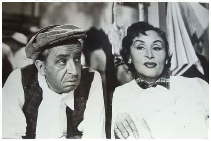 Tita Merello — PEPE ARIAS y TITA MERELLO
en "Mercado de abasto" (Lucas Demare, 1955)