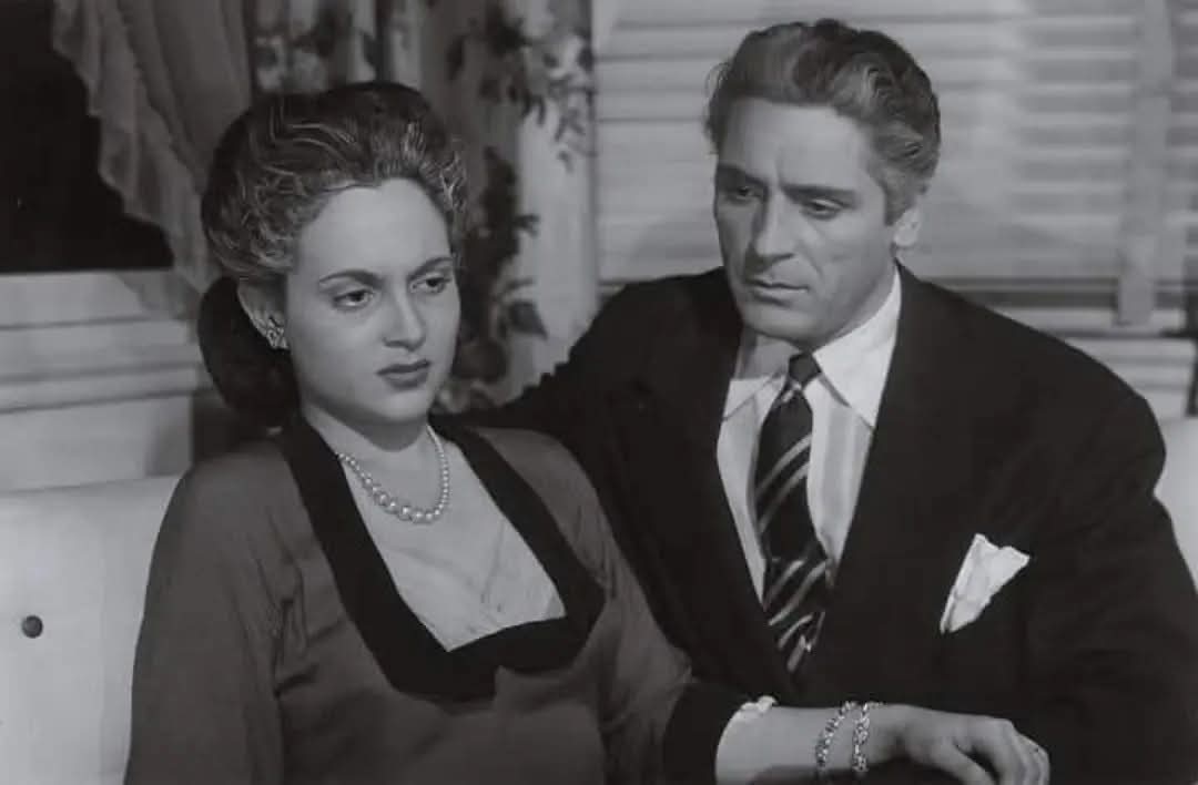 Virginia Luque y Juan José Miguez del film "La historia del tango" de 1949.