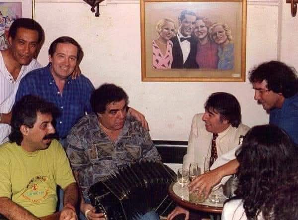 Rubén Juárez · José Ogivieki · José Ángel Trelles · Néstor Fabián · Sandro — Pepo Ogivieki, Nestor Fabián, Rubén Juárez, Sandro y José Ángel Trelles.