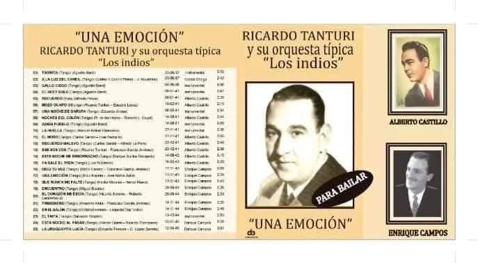 Ricardo Tanturi
"Una emoción"

(1937-1945)