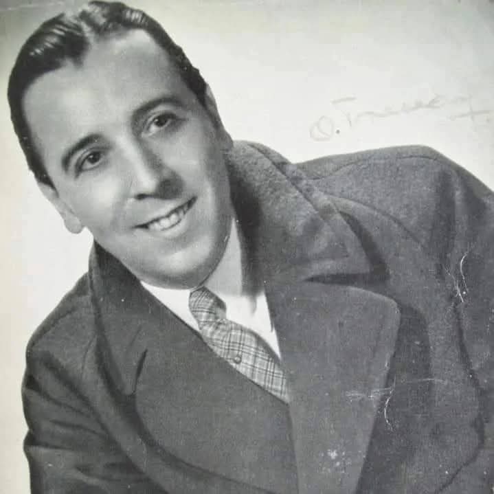 Foto original de Osvaldo Fresedo firmada.