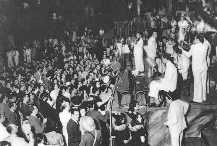 Juan D'Arienzo — Orquesta de Juan D`Arienzo con Echague y Laborde en 1949